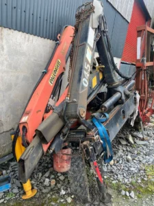 2013 DAF LF 45-220 18ft Flatbed crane