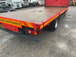 2013 DAF LF 45-220 18ft Flatbed crane
