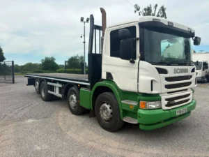2014 Scania P410 8×2 Flatbed