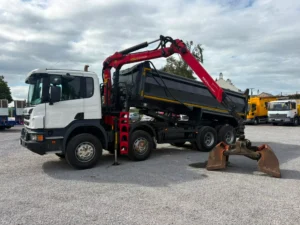 2018 Scania P410 8×4