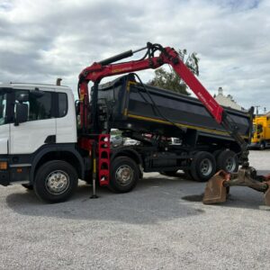 2018 Scania P410 8x4