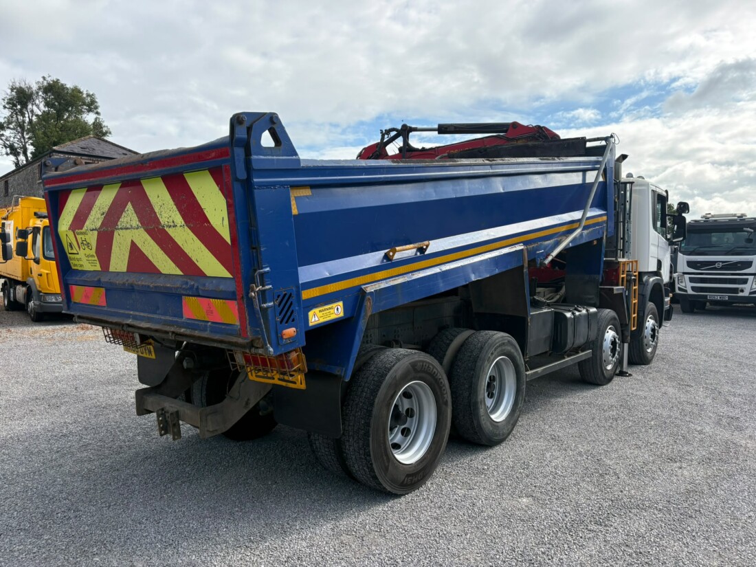 2008 Scania P340 8x4 Tipper Grab - Image 5