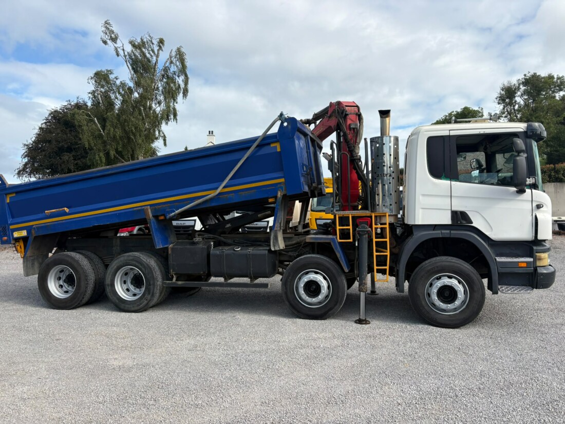 2008 Scania P340 8x4 Tipper Grab - Image 9